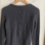 Faherty Legend Apres Waffle Henley Black Photo 9