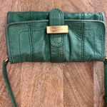 Juicy Couture  y2k green leather mini crossbody bag Photo 0