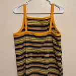 Listicle  Multicolor Striped Tank Top Photo 7