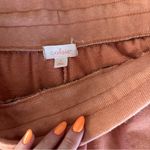 Colsie sweat shorts orange Photo 2