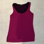 EXPRESS  Women size XS dark purple black and pink sleeveless top blouse Photo 3