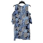 Umgee  Women's Mini Dress A-Line Cold Shoulder Floral Print Multicolor Size Large Photo 8