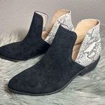 Mercy Made Jillian Bootie Vegan Black Size 6.5 Photo 8