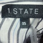 1. State  striped button up shirt Photo 5
