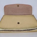 Vintage Gold Metallic Clutch Purse Photo 11