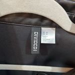 Divided  BY H&M FAUX BLACK LEATHER SHIRT DRESS WITH BELT SIZE M NWOT Photo 6