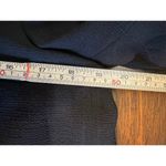 Madewell  Little Black Tie Shift Dress Women Medium Wedding Boxy Neutral Shower Photo 5