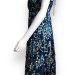 Nicole Miller  Halter Neck Midi Dress Women’s Size XS Soft and Silky! Photo 6