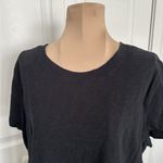 J.Crew Womens Girlfriend Crewneck Tee in Black Size XL #AJ089 Photo 1