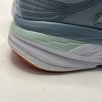 Hoka  Bondi 7 Women's Sneakers Light Blue Fog Glass Orange Size 8 Shoes Athletic Photo 6