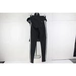 Adidas Size XS Black And White 3 Stripe Active Gym Sweatpants Photo 3
