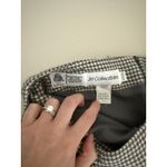 Vintage 80s/90s 100% Wool Gray Classic Houndstooth Plaid Pencil Skirt 10 Holiday Photo 2