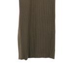 The Range  Ribbed Button Maxi Dress Olive Green XS Photo 10