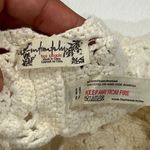 Free People Ivory Crochet Bralette Top Boho Festival Size Small Photo 4