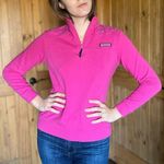 Vineyard Vines  Quarter Zip Embroidered Pullover Top Photo 0