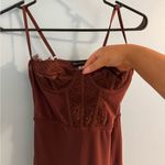 urban outfitters brown corset top dress size XS Photo 2