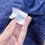 Lilly Pulitzer • Topanga Crochet Dress knit Breakers Lace bell sleeve True Navy Photo 7