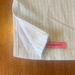 Simply Southern  NWT Shirt Dress Mint and White Striped Design Navy Ruffle Trim Photo 5