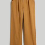 Madewell The Neale Straight-Leg Pant in Drapeweave tan Photo 1