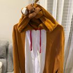 American Eagle Outfitters Reindeer Christmas, pajama hoodie costume onesie unise Photo 3