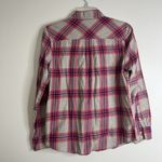 J.Crew Boy Fit Size S Long Sleeve Button Down Plaid 100% Cotton Shirt Office Photo 2