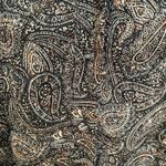 MISA Los Angeles  Albertina Black Paisley Ruffle Long Sleeve Blouse Glam size XS Photo 4