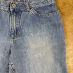 Gap Low Rise Flare Vintage Jeans Women’s Size 6 Paint Splatter Y2K Denim Photo 3