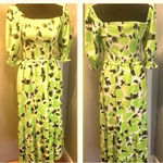 Steve Madden  Sunny Lime Smocked Dress -NWT Photo 2