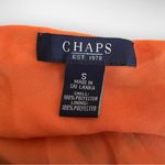 CHAPS  Orange Floral Tiered Flowy Maxi Skirt Small | NWOT Photo 5