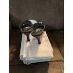 Jen & Kim Blissful Black Silk Slide W/Rhinestones 7‎ 1/2 Women’s Shoe new Size 7.5 Photo 5