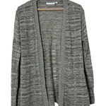 Notations  Petite Gray Open‎ Knit Cardigan Lightweight Made in USA Photo 0