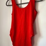 Calvin Klein Red Body Suit Photo 1