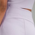 Lululemon Ribbed Softstreme High Rise Shorts in Lilac Ether 2” Inseam Photo 5