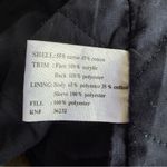 Vintage Y2K Women’s Giacca denim jacket w/ fur trim Size Large Bratz Winter Jean Blue Photo 10