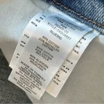 Good American  90’s Duster Blue 950 Straight Leg Distressed High Rise Jeans 14/32 Photo 8