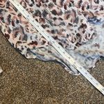 Bella Dahl  Brown/Tan Animal Print High/Low Women's Button Down.  Size Small Photo 4