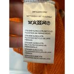 Free People  Moon Sky Alpaca Cardigan Sweater Orange Zest Size Large NWT Photo 8