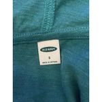Old Navy Jacket Womens Small Blue Full Zip Logo Hoodie Lightweight Jersey Photo 4