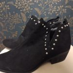 Circus by Sam Edelman Circus Sam Edelman Black Suede Studded Booties Photo 3