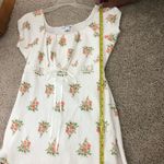 Dress barn size medium Floral Print blouse White Photo 4