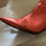 Vince Camuto Metallic Rose Gold Ankle Boots Photo 4