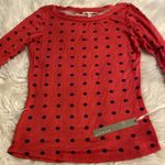 Kenar  Women’s shirt size S brand new long 21” bust 30” sleeves 17” Photo 7