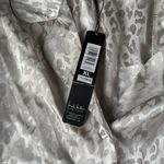 Nicole Miller  Animal Print Satin Pajama Set SIZE XL Photo 2
