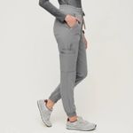 FIGS Charlotte 21 Pocket Slim Scrub Pants in Dark Space Gray Size XXS Petite NWT Photo 1