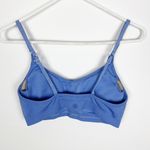 Athleta  Sports Bra Blue Size Medium Athletic Active Wear Padded Photo 1
