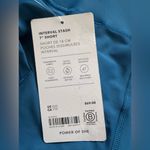 Athleta NWT Interval Stash Bike Short 7” Dark Lapis Blue Gym Yoga XXS Photo 5