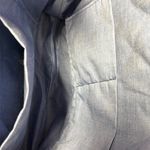 Handmade Colorful Striped Quilted Tote Bag with Button Accent Photo 2