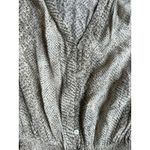 Rails  Jasmine Cream Snakeskin Smocked‎ Waist V-neck Mini Dress Size Small Photo 4