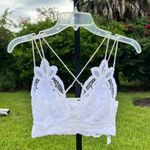 Free People FP ONE Adella White Bralette Size XS Photo 2