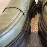 ALOHAS  Chunky Lug Sole Leather Trailblazer Loafers in Dusty Olive Photo 5